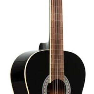 Guitare classique SCL60 avec table en épicéa, noire