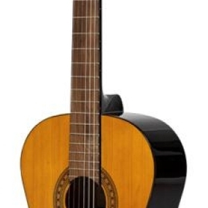 Guitare classique SCL60 avec table en épicéa, de couleur naturelle, modèle gaucher