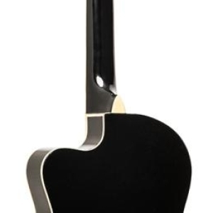 Guitare classique électro-acoustique pan coupé SCL60 avec EQ 4 bandes de B-Band, noire