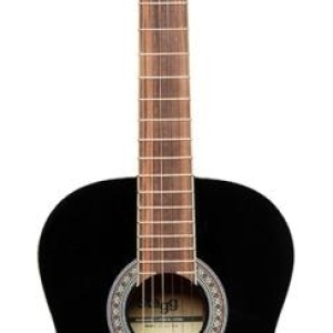 Guitare classique SCL60 avec table en épicéa, noire