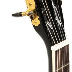 Guitare classique électro-acoustique pan coupé SCL60 avec EQ 4 bandes de B-Band, noire