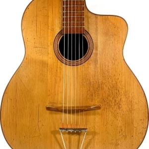 Guitare Manouche A. Carbonell Bouche Ronde 1950's