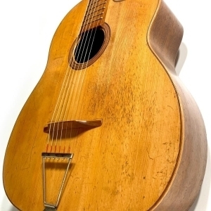 Guitare Manouche A. Carbonell Bouche Ronde 1950's