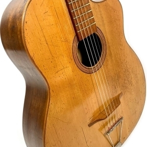 Guitare Manouche A. Carbonell Bouche Ronde 1950's