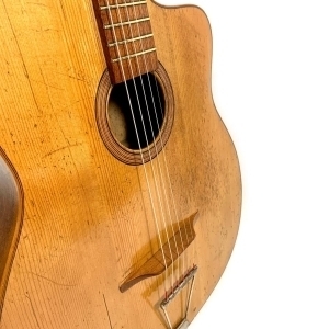 Guitare Manouche A. Carbonell Bouche Ronde 1950's