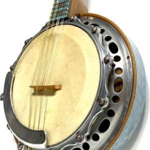 Banjo-Mandoline (Banjoline) Atelier Jacobacci Décoré de 1947