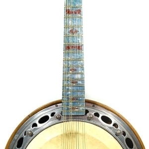 Banjo-Mandoline (Banjoline) Atelier Jacobacci Décoré de 1947