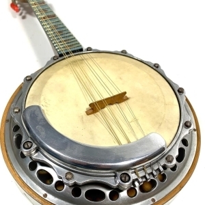 Banjo-Mandoline (Banjoline) Atelier Jacobacci Décoré de 1947