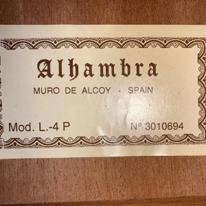 Laud Alhambra L4P