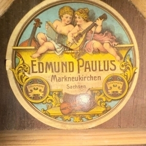 Mandoline Plate Edmund Paulus 1930's