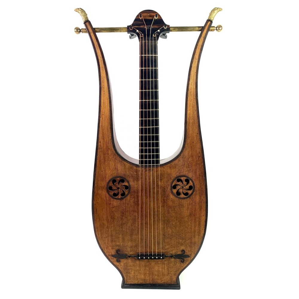 Guitare-Lyre de Pons Fils à Paris de 1804 / 1805