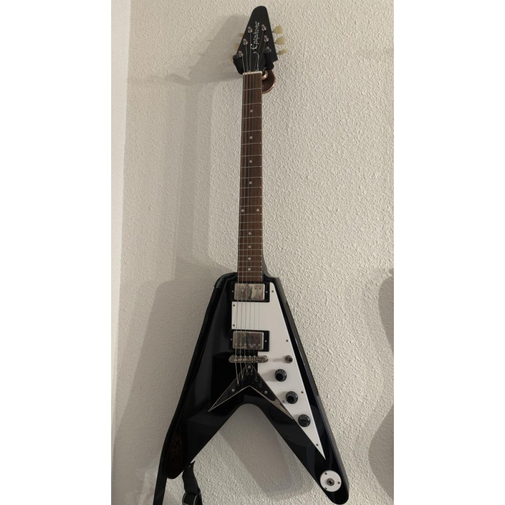 Guitare électrique Epiphone Flying V Ebony