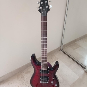 Schecter C-6 Plus Black Cherry Burst