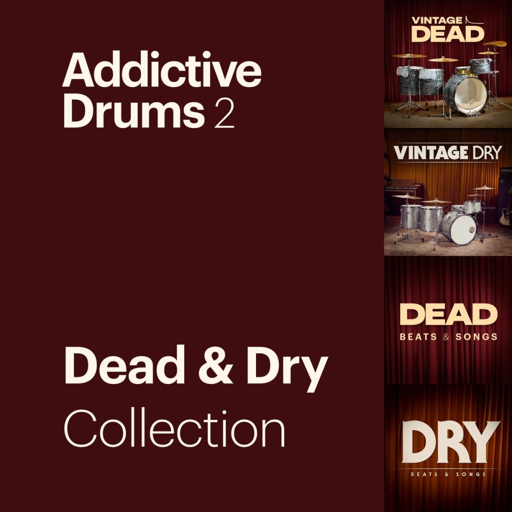 Addictive Drums 2: Dead & Dry Collection