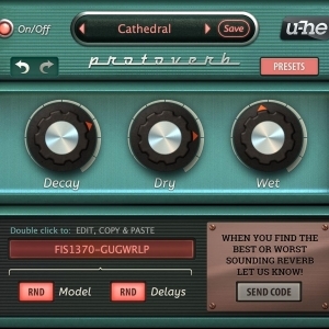 u-he Software Protoverb