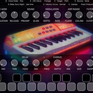 SampleScience Toy Keyboard v3