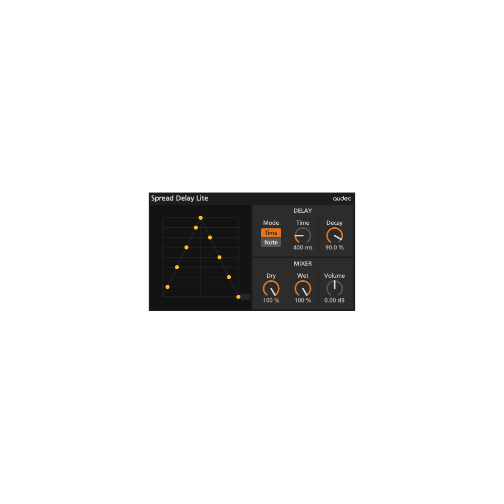 Audec Spread Delay Lite