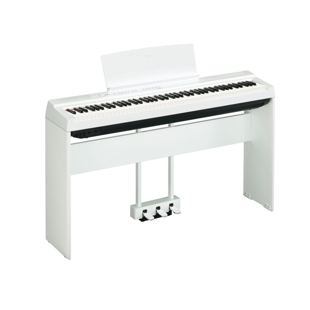 Yamaha P-125 Meuble + pédalier Blanc