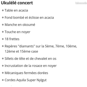 Ukulélé concert Flight