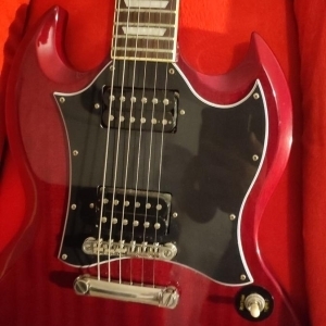 Epiphone SG Red Cherry Micro Gibson 57's Les Paul