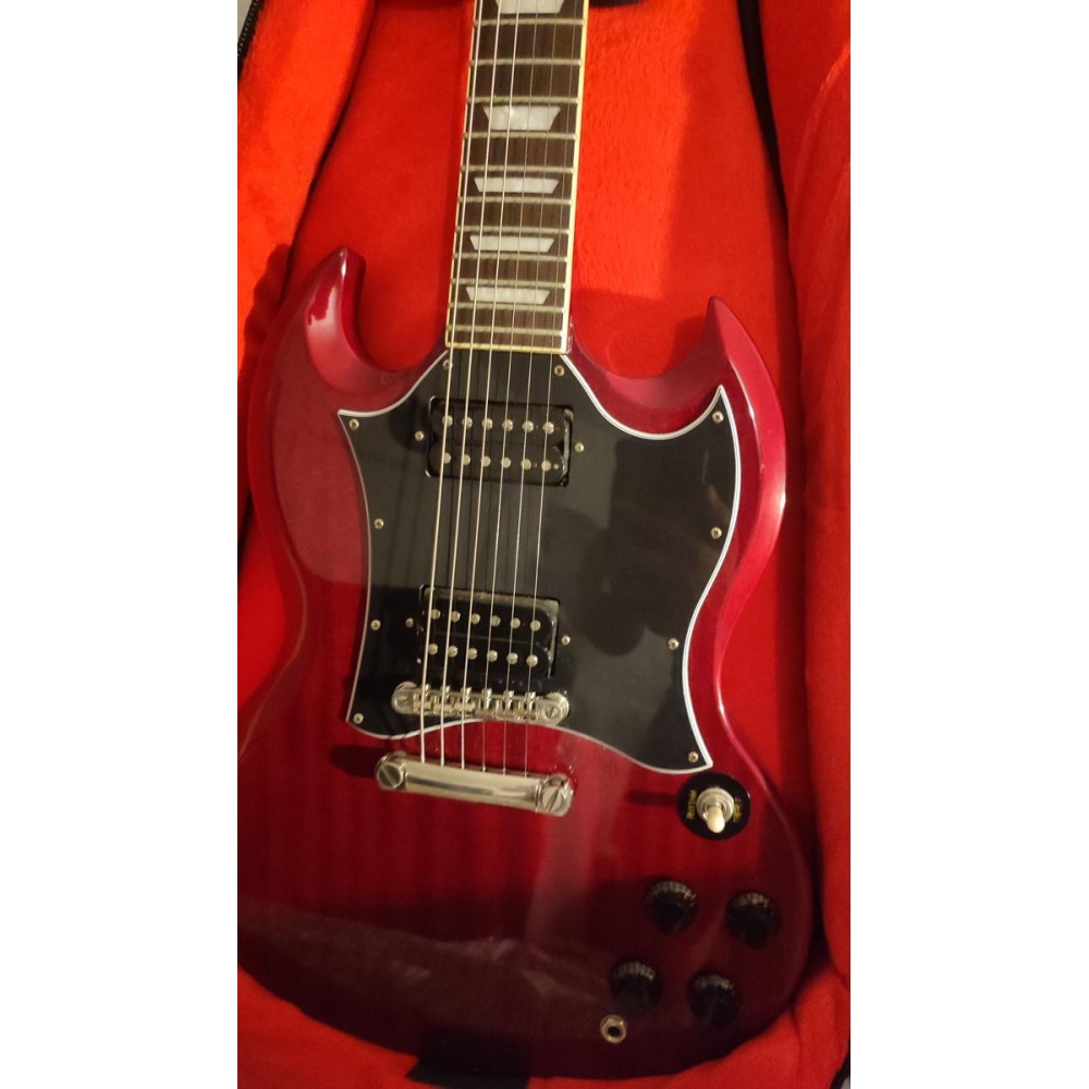 Epiphone SG Red Cherry Micro Gibson 57's Les Paul