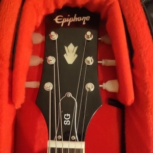 Epiphone SG Red Cherry Micro Gibson 57's Les Paul