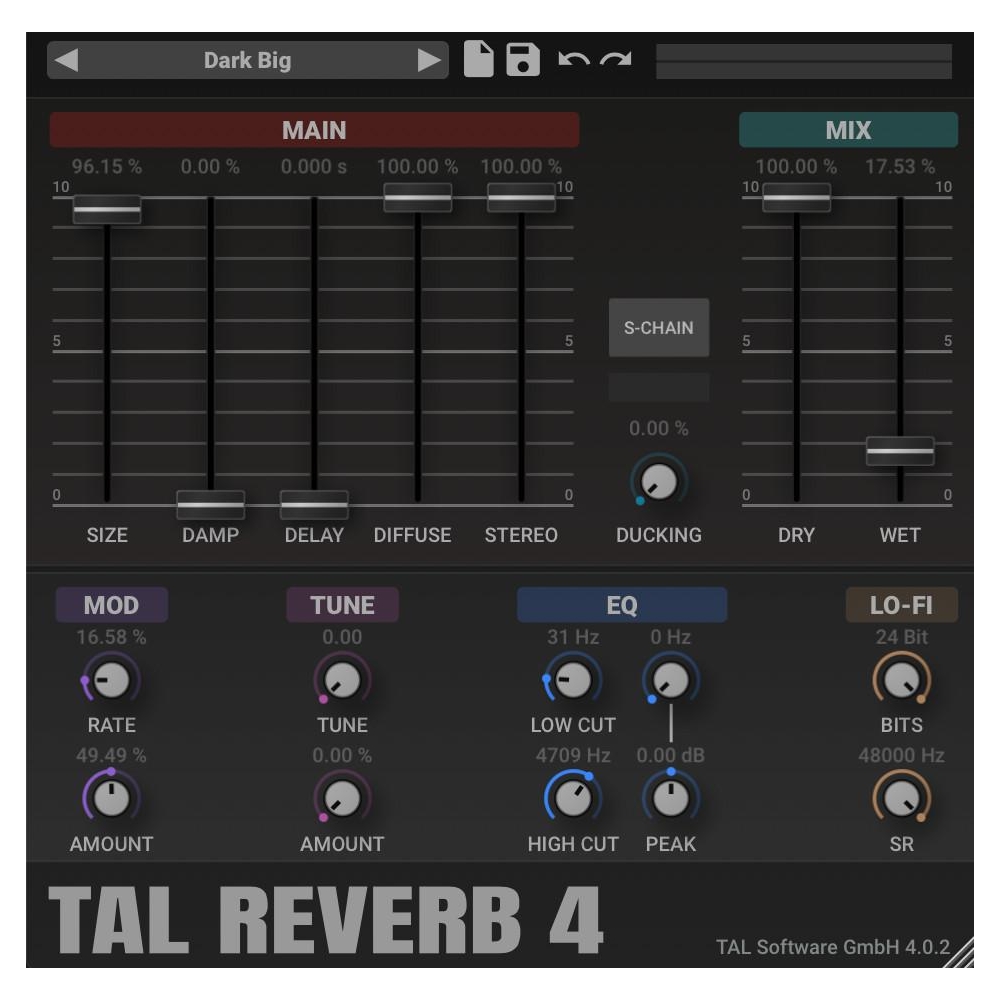 TAL Software TAL Reverb 4