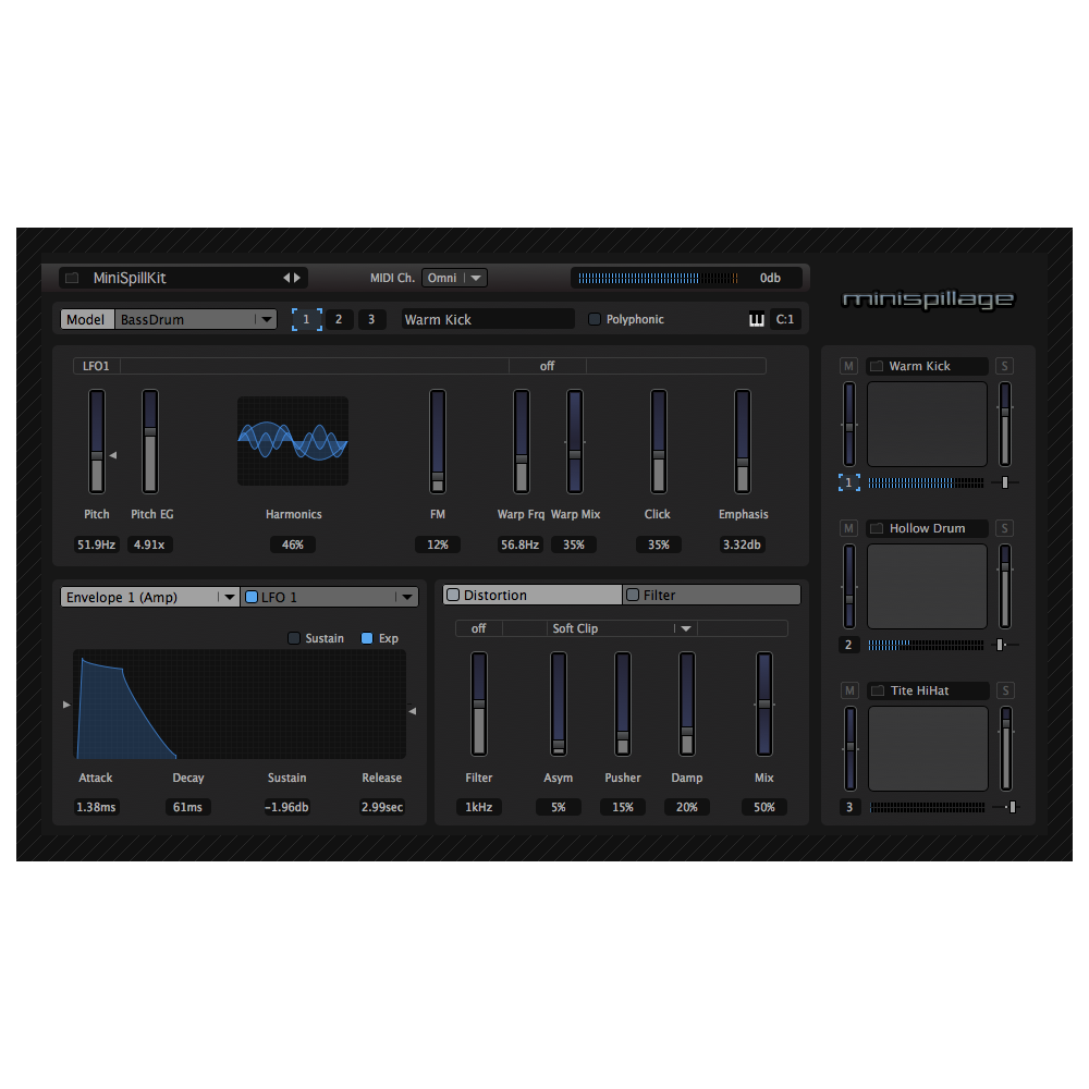 AudioSpillage MiniSpillage