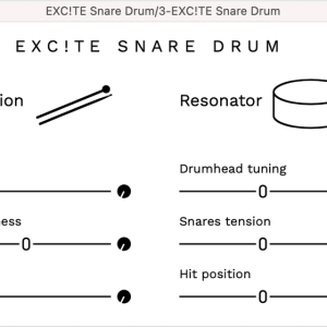 Chair.audio EXC!TE SNARE DRUM