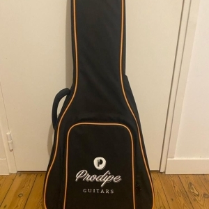 Prodipe guitare de voyage électro-acoustique Bb27 Mhs EQ + Housse +