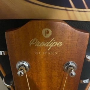 Prodipe guitare de voyage électro-acoustique Bb27 Mhs EQ + Housse +