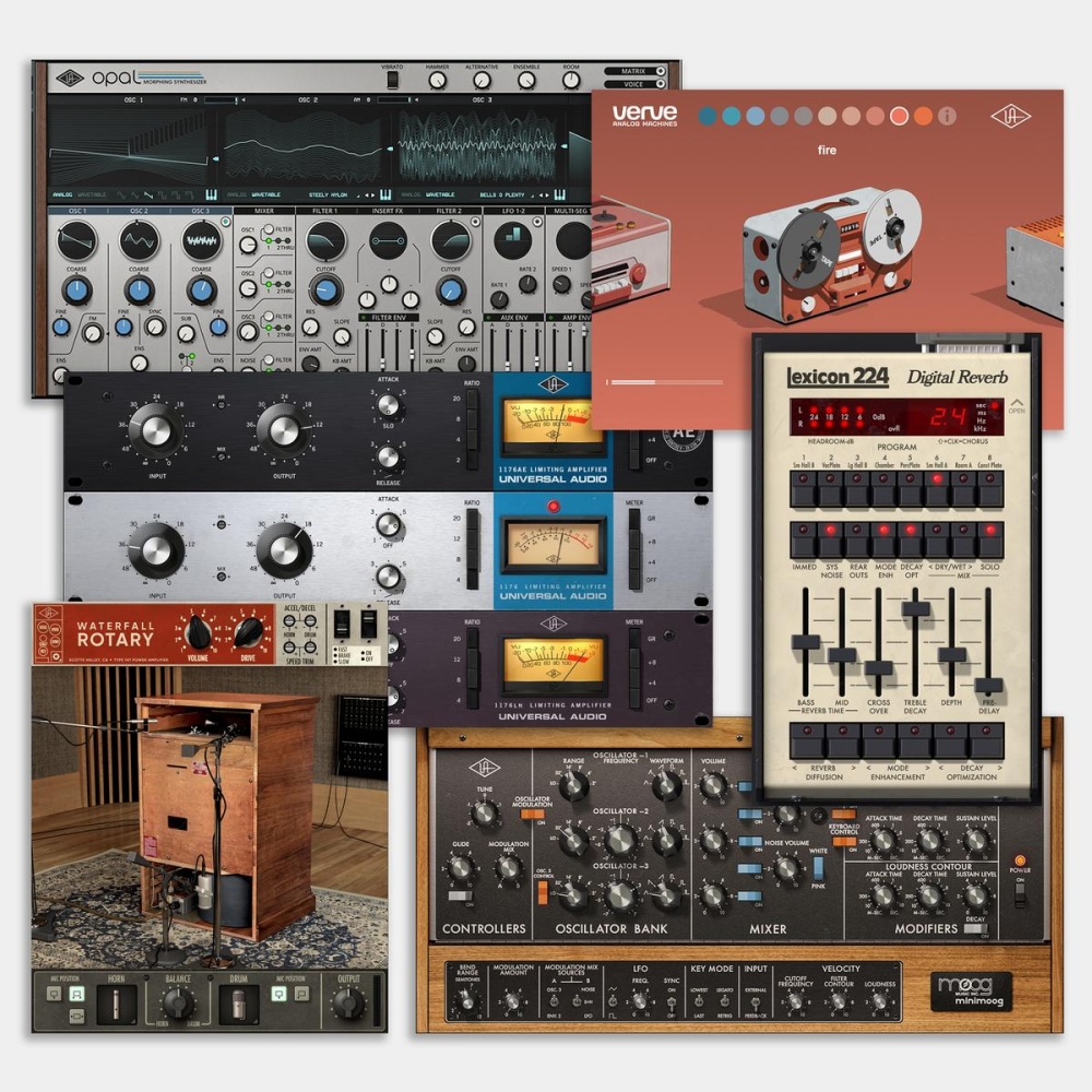 UAD Electronic Music Bundle 3