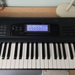 Korg 01/W révisé et écran neuf