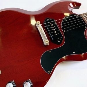 Gibson Custom Shop '63 SG Junior Reissue Lightning Bar 2022 Cherry Red