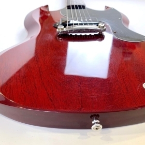 Gibson Custom Shop '63 SG Junior Reissue Lightning Bar 2022 Cherry Red