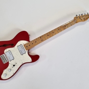 Fender Vintera '70s Telecaster Thinline with Maple Fretboard 2019 Candy Apple Red