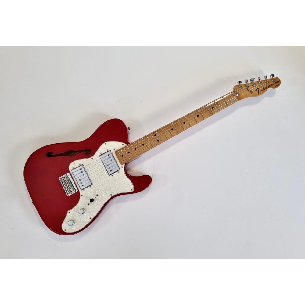 Fender Vintera '70s Telecaster Thinline with Maple Fretboard 2019 Candy Apple Red