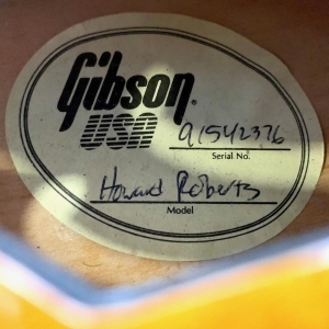 Gibson Howard Roberts Fusion III 1992 Vintage Sunburst