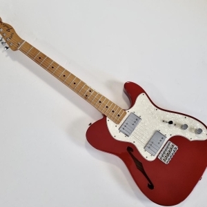 Fender Vintera '70s Telecaster Thinline with Maple Fretboard 2019 Candy Apple Red