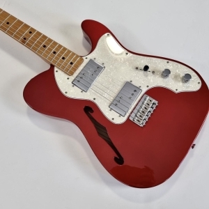 Fender Vintera '70s Telecaster Thinline with Maple Fretboard 2019 Candy Apple Red