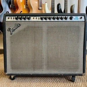 Fender Twin Reverb 2-Channel 100-Watt 2x12" Guitar Combo 1976 Silverface