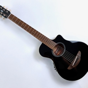 Yamaha APXT2 3/4 Size Acoustic/Electric Cutaway Guitar 2010s - Black