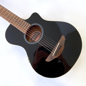 Yamaha APXT2 3/4 Size Acoustic/Electric Cutaway Guitar 2010s - Black