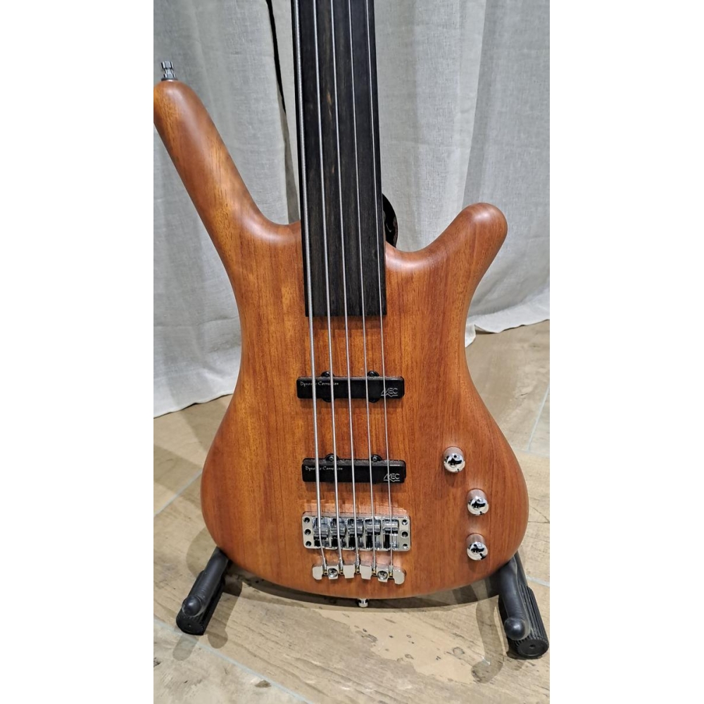 Basse warwick fretless 5 corded