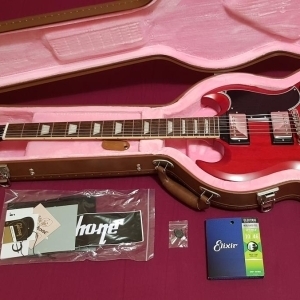 Epiphone 1961 Les Paul SG Standard Aged Sixties Cherry 2023 / État Neuf