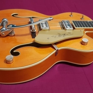 Gretsch G6120T-59VS Chet Atkins Vintage Orange Stain 2023 / État Neuf