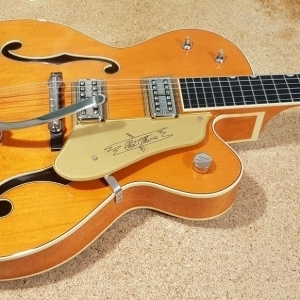 Gretsch G6120T-59VS Chet Atkins Vintage Orange Stain 2023 / État Neuf