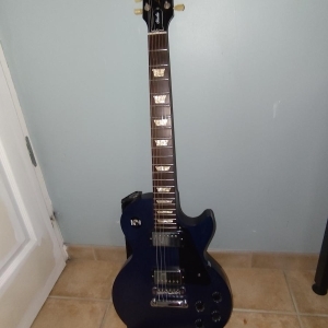 Gibson Les Paul studio blue faded 2012