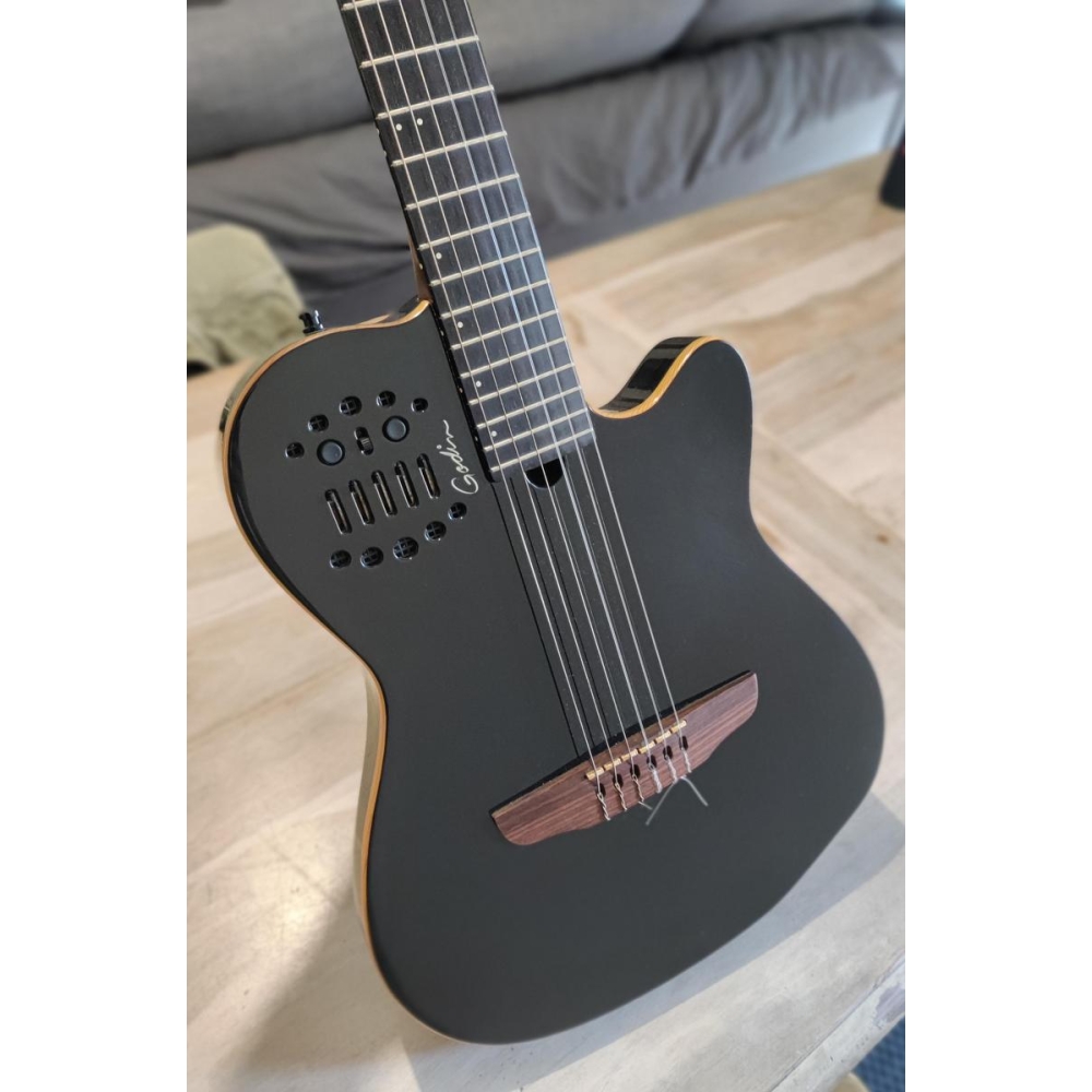 Guitare électro-acoustique GODIN Multiac ACS-SA Black Pearl