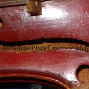 Violon Antonio Stradivari Faciebat de 1725